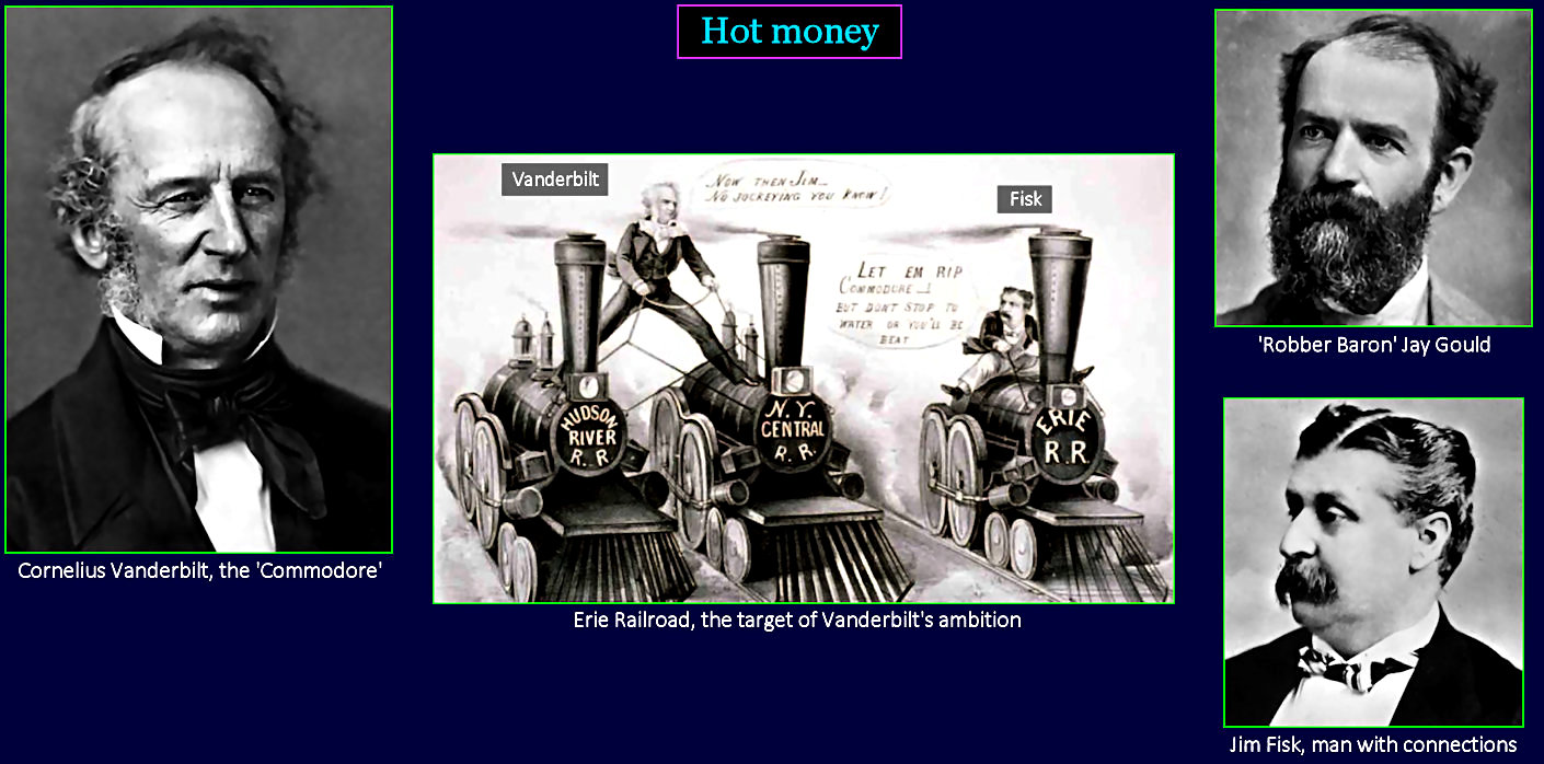 Hot railroad money, 1870s